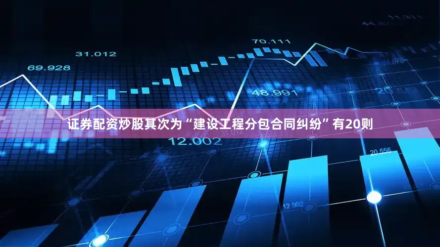 证券配资炒股其次为“建设工程分包合同纠纷”有20则