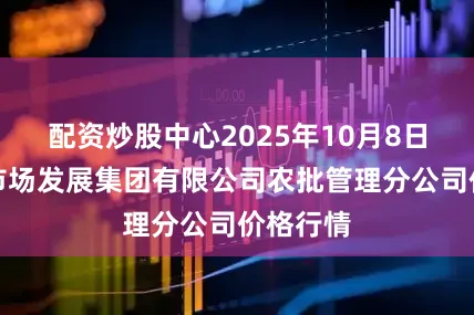 配资炒股中心2025年10月8日义乌市市场发展集团有限公司农批管理分公司价格行情
